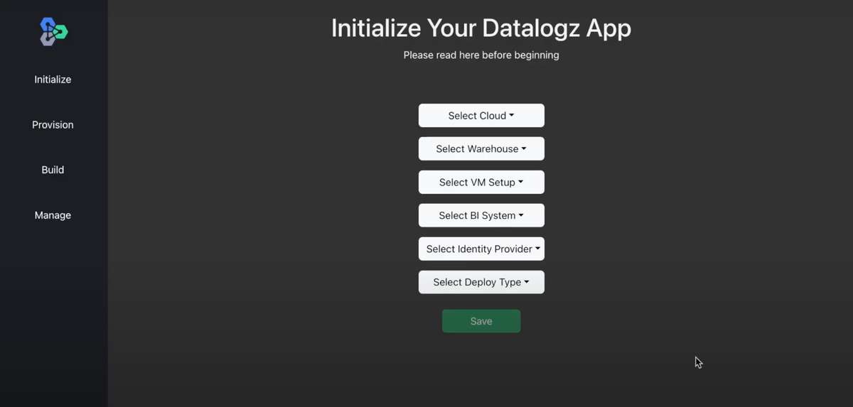 How to deploy Datalogz into any environment within minutes?