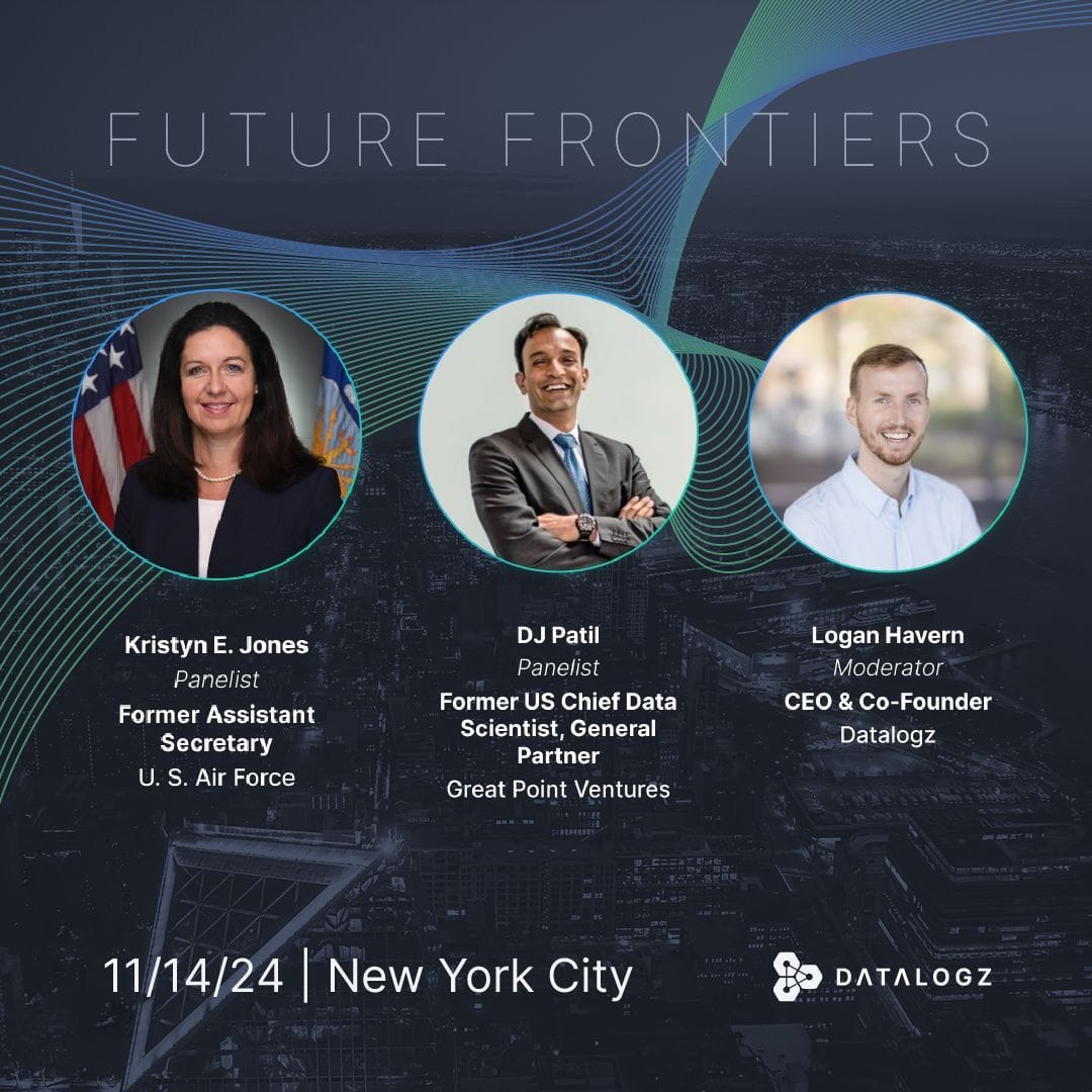 Datalogz to Host a Fireside Chat on the Future of Enterprise Analytics with DJ Patil, Former US Chief Data Scientist and Former US Under Secretary of the Air Force, Kristyn Jones