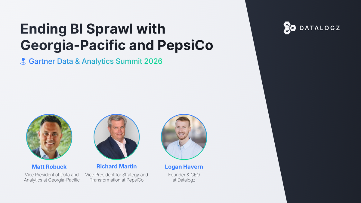 Ending BI Sprawl with Georgia-Pacific and PepsiCo | Gartner D&A 2026