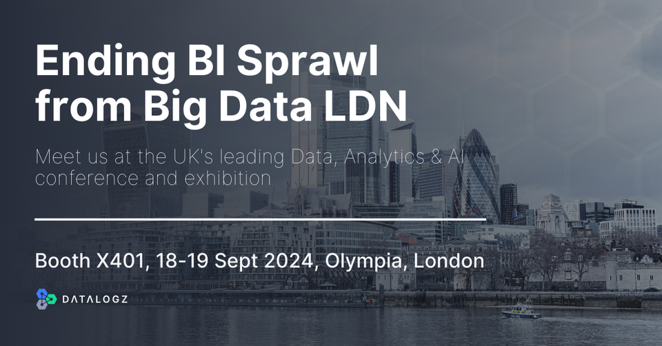 Datalogz to Showcase Its Cutting-Edge BI Ops Solution at Big Data London