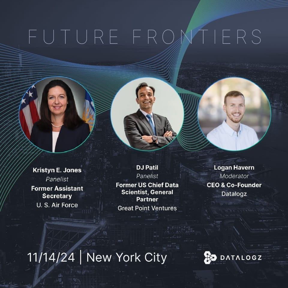 Datalogz to Host a Fireside Chat on the Future of Enterprise Analytics with DJ Patil, Former US Chief Data Scientist and Former US Under Secretary of the Air Force, Kristyn Jones